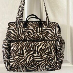 Lug - Soprano tote - Zebra Sand -EUC